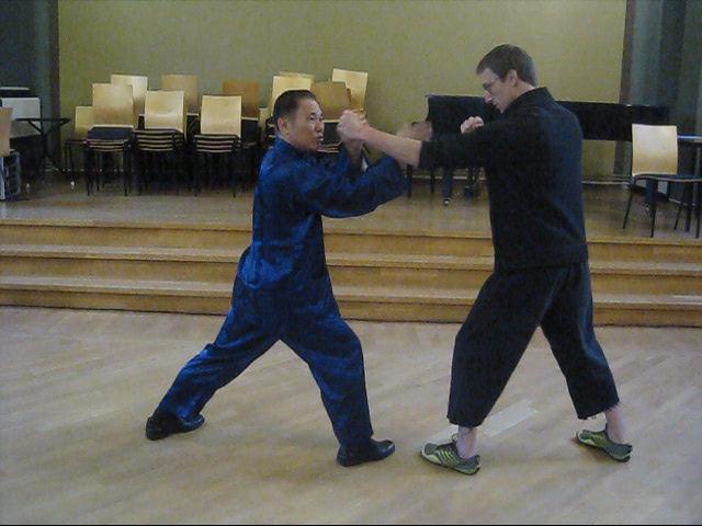kungfu sparring