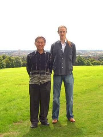 Grandmaster Wong and Sifu Michael