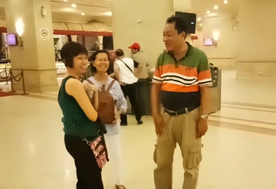 Grandmaster Wong and wife