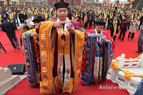 Taoist priests