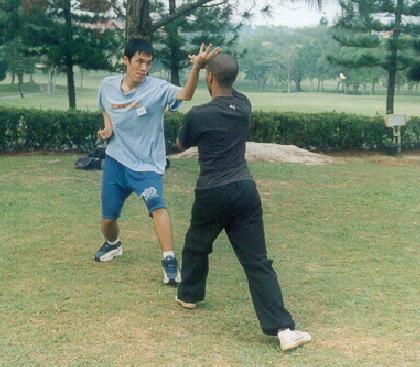 Kungfu sparring