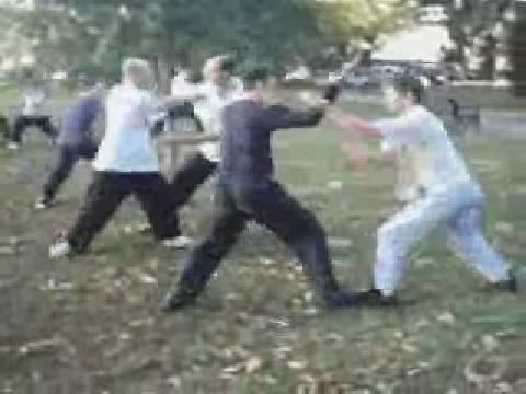 Shaolin Kungfu Sparring