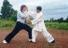 Shaolin Kungfu sparring