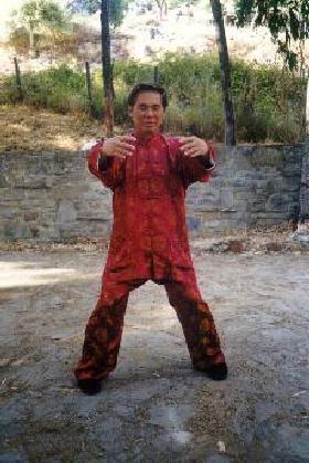 stance horse circle three shaolin fu kung wong sifu practicing urbanite savvy farmer general