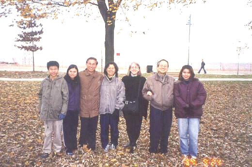 Sifu Wong and Family