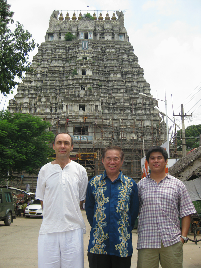 Sifu Rama, Grandmaster Wong and Sifu Wong Chun Nga