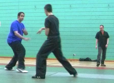 kungfu sparring