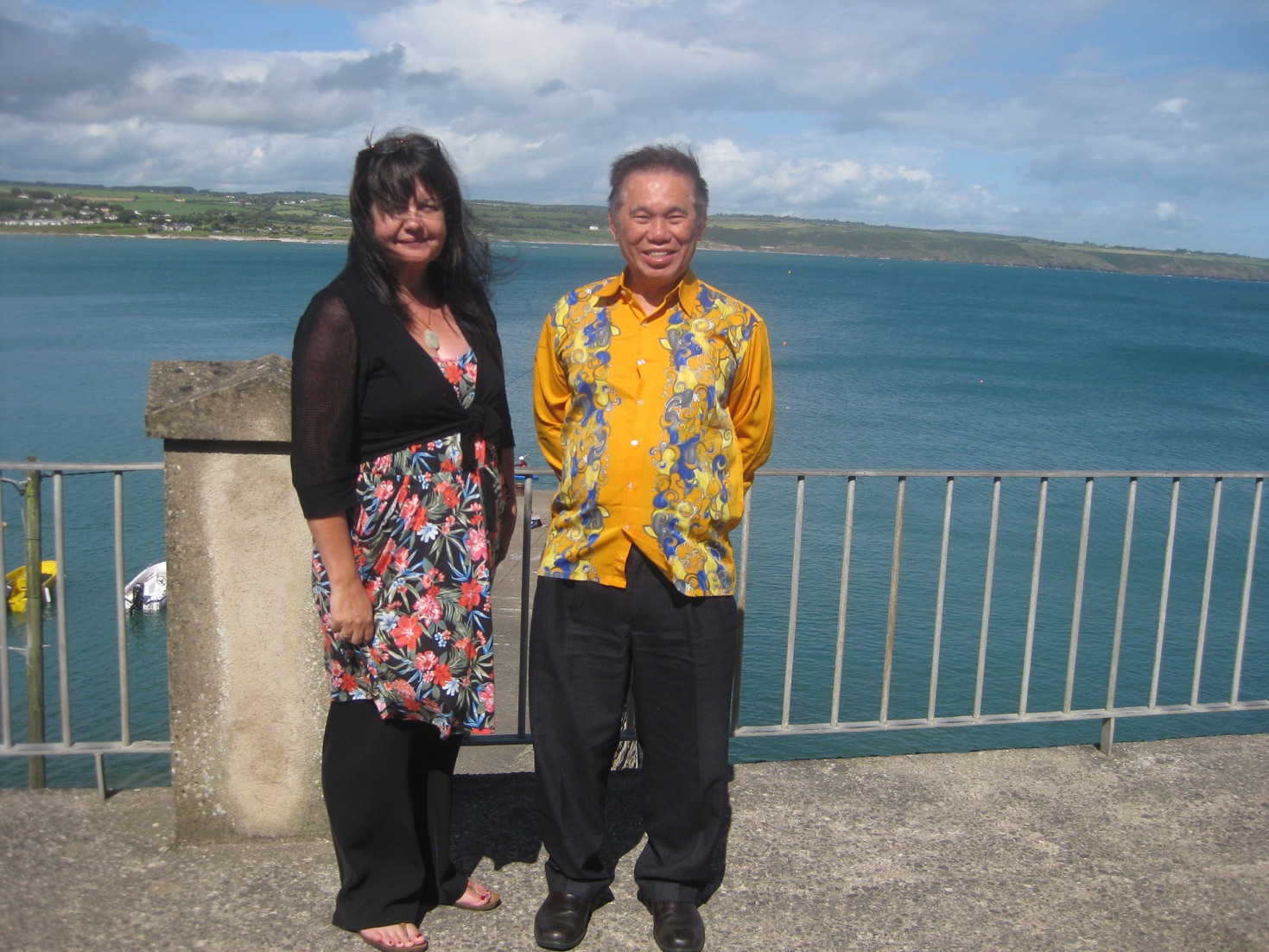 Sifu Joan Browne and Grandmaster Wong