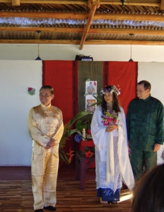 wedding of Sifu Rafael and Diana