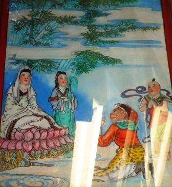 Guan Yin Bodhisattva and Monkey God