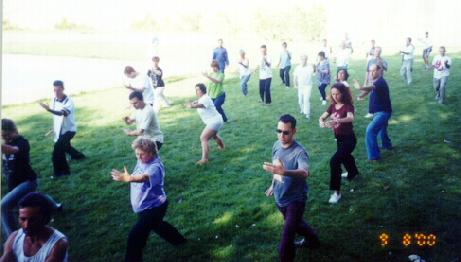 Sifu Wong's Taijiquan class in Segovia, Spain