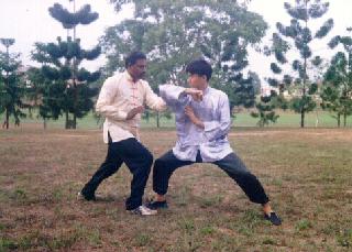 Shaolin sparring