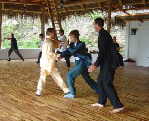 Taijiquan sparring